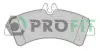 Тормозные колодки PROFIT 5000-1779 (фото 1)