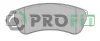 Колодки гальмівні дискові PROFIT 5000-1927 (фото 1)