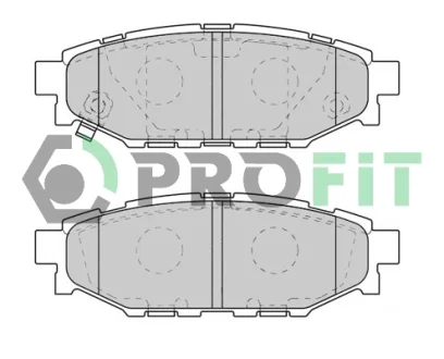 Колодки гальмівні дискові PROFIT 5000-1947 - фото Колодки гальмівні дискові PROFIT 5000-1947