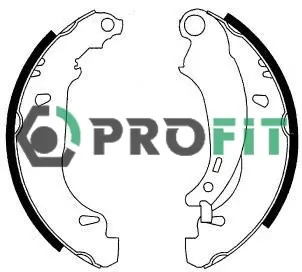 Тормозные колодки барабанные PROFIT 5001-0576