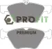 Тормозные колодки PROFIT 5005-1050 (фото 1)