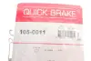 Комплект пружинок колодок ручника Fiat Doblo/Toyota Corolla 04- QUICK BRAKE 105-0011 (фото 9)