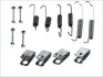 Монтажний набір гальмівної колодки (LUCAS) MAZDA 2 TOYOTA IQ 1.0-1.6D 07.07- QUICK BRAKE 105-0015 (фото 1)