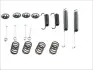 Монтажний набір гальмівної колодки (LUCAS) FORD RANGER VW AMAROK 2.0-3.2D 09.10- QUICK BRAKE 105-0026 (фото 1)