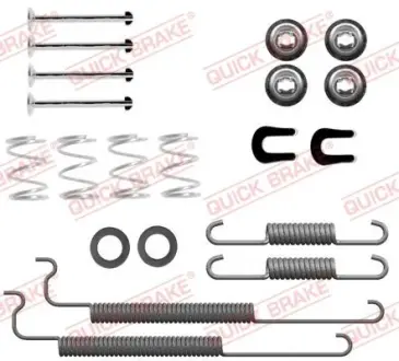 Монтажний набір гальмівної колодки CHEVROLET CRUZE 1.4-2.0D 05.09- QUICK BRAKE 105-0055