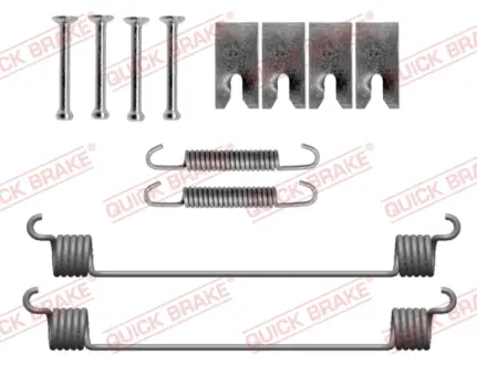 Комплект пружинок колодок ручника Audi Q4 21- QUICK BRAKE 105-0056