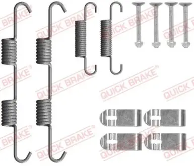 Монтажний набір гальмівної колодки KIA SORENTO III 2.0D-3.5 01.15-12.20 QUICK BRAKE 105-0077
