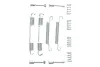 Комплект пружинок колодок ручника BMW 3 (E36)/Z3 (E36) 91-03 (Ate) QUICK BRAKE 105-0708 (фото 1)