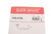 Комплект пружинок колодок ручника VW Passat 91- QUICK BRAKE 105-0726 (фото 10)