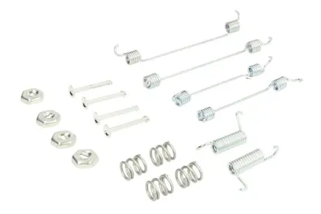 Монтажний набір гальмівної колодки (BENDIX) NISSAN PRIMERA 1.6/2.0D 06.90-01.96 QUICK BRAKE 105-0737