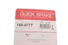 Комплект пружинок колодок ручника Renault Kangoo 97- (203,2x38,5) Lucas QUICK BRAKE 105-0777 (фото 8)