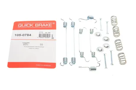 Монтажний набір гальмівної колодки (BOSCH) MITSUBISHI CARISMA, SPACE STAR 1.6/1.8/1.9D 07.95-06.06 QUICK BRAKE 105-0784