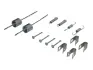 Монтажний набір гальмівної колодки (AKEBONO) FORD MAVERICK MAZDA 626 V, PREMACY, TRIBUTE 1.8-3.0 05.97- QUICK BRAKE 105-0798 (фото 1)