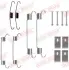 Монтажний набір гальмівної колодки (NBK) HONDA INSIGHT, JAZZ II 1.0H-1.5 04.00-10.08 QUICK BRAKE 105-0833 (фото 1)