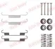 Монтажний набір гальмівної колодки (AKEBONO) NISSAN MURANO I 3.5 08.03-09.08 QUICK BRAKE 105-0897 (фото 1)