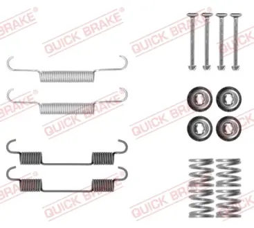 Монтажний набір гальмівної колодки (AKEBONO) NISSAN MURANO I 3.5 08.03-09.08 QUICK BRAKE 105-0897