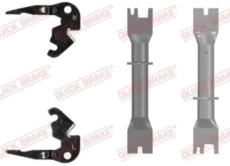 Регулятор гальм NISSAN NV200, NV200 / EVALIA 1.5D/1.6 02.10- QUICK BRAKE 108 53 020