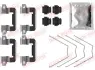 Монтажний набір гальмівних колодок передн HYUNDAI I30 PEUGEOT 208 I 1.0-1.6D 03.12-12.20 QUICK BRAKE 109-0064 (фото 1)