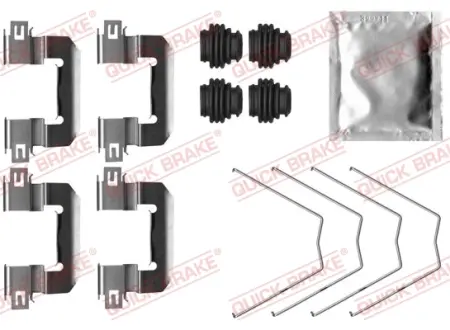 Монтажний набір гальмівних колодок передн HYUNDAI I30 PEUGEOT 208 I 1.0-1.6D 03.12-12.20 QUICK BRAKE 109-0064