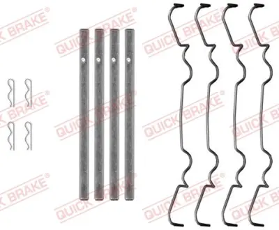 Планка супорта (переднього) прижимна (к-кт) Ford Transit/Iveco Daily IV 06-14 QUICK BRAKE 109-0069