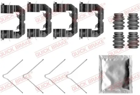 Монтажний набір гальмівних колодок передн HYUNDAI I20 ACTIVE, I20 II OPEL CORSA E 1.0-1.6 11.14- QUICK BRAKE 109-0089