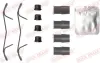 Монтажний набір гальмівних колодок передн TOYOTA AVENSIS 1.6-2.0D 09.97-02.03 QUICK BRAKE 109-0125 (фото 1)