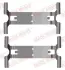 Планка супорта (переднього) прижимна (к-кт) Porsche Cayenne/Cayenne Coupe 17- QUICK BRAKE 109-0204 (фото 1)