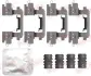 Планка супорта (переднього) прижимна (к-кт) Nissan Qashqai III 21- QUICK BRAKE 109-0210 (фото 1)