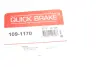 Планка супорта (заднього) прижимна (к-кт) Mazda 323 85-94 (Akebono) QUICK BRAKE 109-1170 (фото 5)