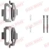 Планка супорта (переднього) прижимна (к-кт) Citroen XM/Peugeot 605/Ford Escort V 89-10 (Bendix) QUICK BRAKE 109-1225 (фото 1)