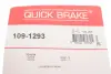 Планка супорта (переднього) прижимна (к-кт) Toyota Corolla 00-08 (Lucas) QUICK BRAKE 109-1293 (фото 2)