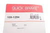 Планка супорта (переднього) прижимна (к-кт) Toyota Corolla 01-07 (Akebono) QUICK BRAKE 109-1294 (фото 3)