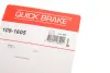 Планка супорта (переднього) прижимна (к-кт) Mazda 6 02-08 QUICK BRAKE 109-1605 (фото 4)