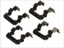 Планка супорта (переднього) прижимна (к-кт) Hyundai Accent III/Kia Rio II 05- (Mando) QUICK BRAKE 109-1735 (фото 1)