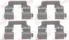 Монтажний набір гальмівних колодок задн HONDA CIVIC IX, CIVIC VIII, CR-V III, CR-V IV 1.4-2.4 09.05- QUICK BRAKE 109-1750 (фото 1)