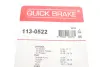 Пружини супорта (заднього) Ford Transit/Tourneo 2.2TDCi-3.2TDCi 06- (К-кт L+R) QUICK BRAKE 113-0522 (фото 3)