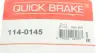 Ремкомплект тормозного суппорта QUICK BRAKE 114-0145 (фото 7)