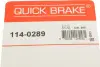 Ремкомплект супорта (переднього) Toyota Prius 03-09 (d=54mm) (Advi) QUICK BRAKE 114-0289 (фото 8)
