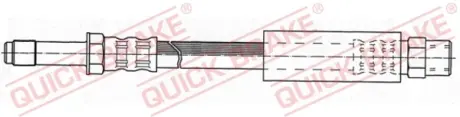 Гальмівний шланг QUICK BRAKE 32.327