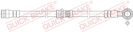 Гальмівний шланг гнучкий передн Прав (довжина 463мм, M10x1) MAZDA CX-5 2.0/2.2D/2.5 11.11-02.17 QUICK BRAKE 58.847