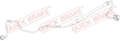 Гальмівний шланг QUICK BRAKE 96.013
