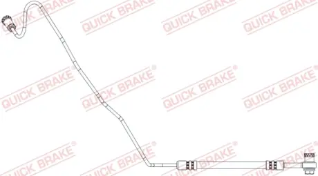Гальмівний шланг QUICK BRAKE 96.020X