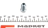 З'єднувач трубки гальмівний (M12x1/13x24/d=5.0) = 171--10 Quick Brake B5L (фото 2)