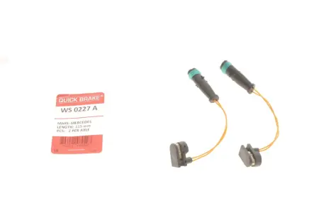 Гальмівні аксесуари QUICK BRAKE WS 0227 A