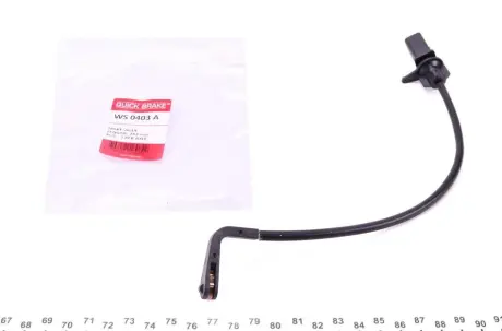 Датчик зносу гальмівних колодок (передніх) Audi A4/A5/Q5 15- (L=283mm) QUICK BRAKE WS 0403 A