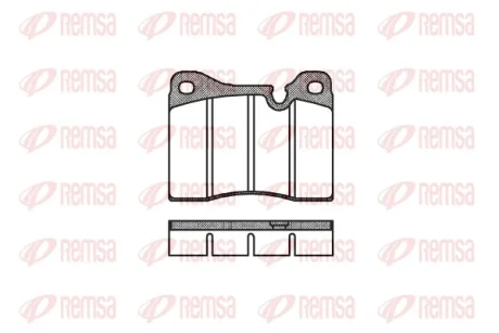 BMW датчик зносу гальмівних накладок пр. BMW 1 F20, 3 F30,4 F32 Remsa 001130
