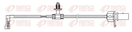 AUDI датчик гальм колод. задній A6 18- Remsa 001167