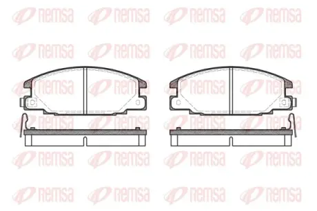 Тормозные колодки REMSA 0238.04