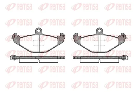 REMSA RENAULT колодки гальмівні задні R21, Laguna,Safrane Remsa 0345.10