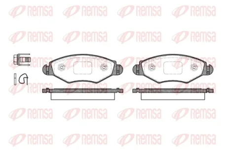 Тормозные колодки REMSA 0643.20